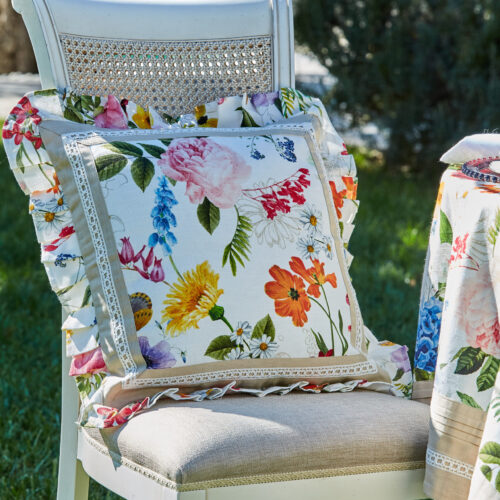 Cuscino Arredo Orchidea