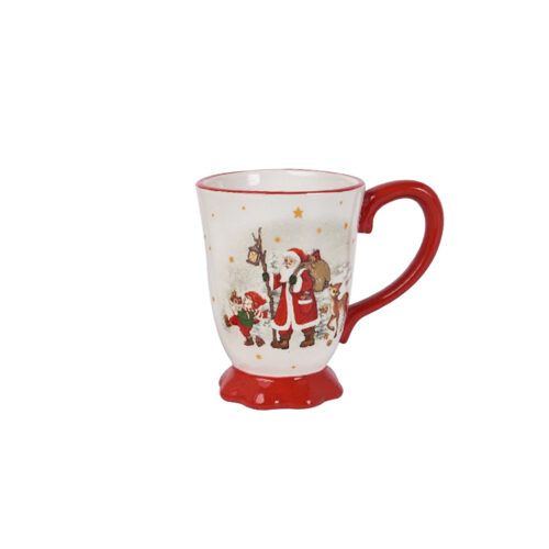 Tazza decorativa con manico